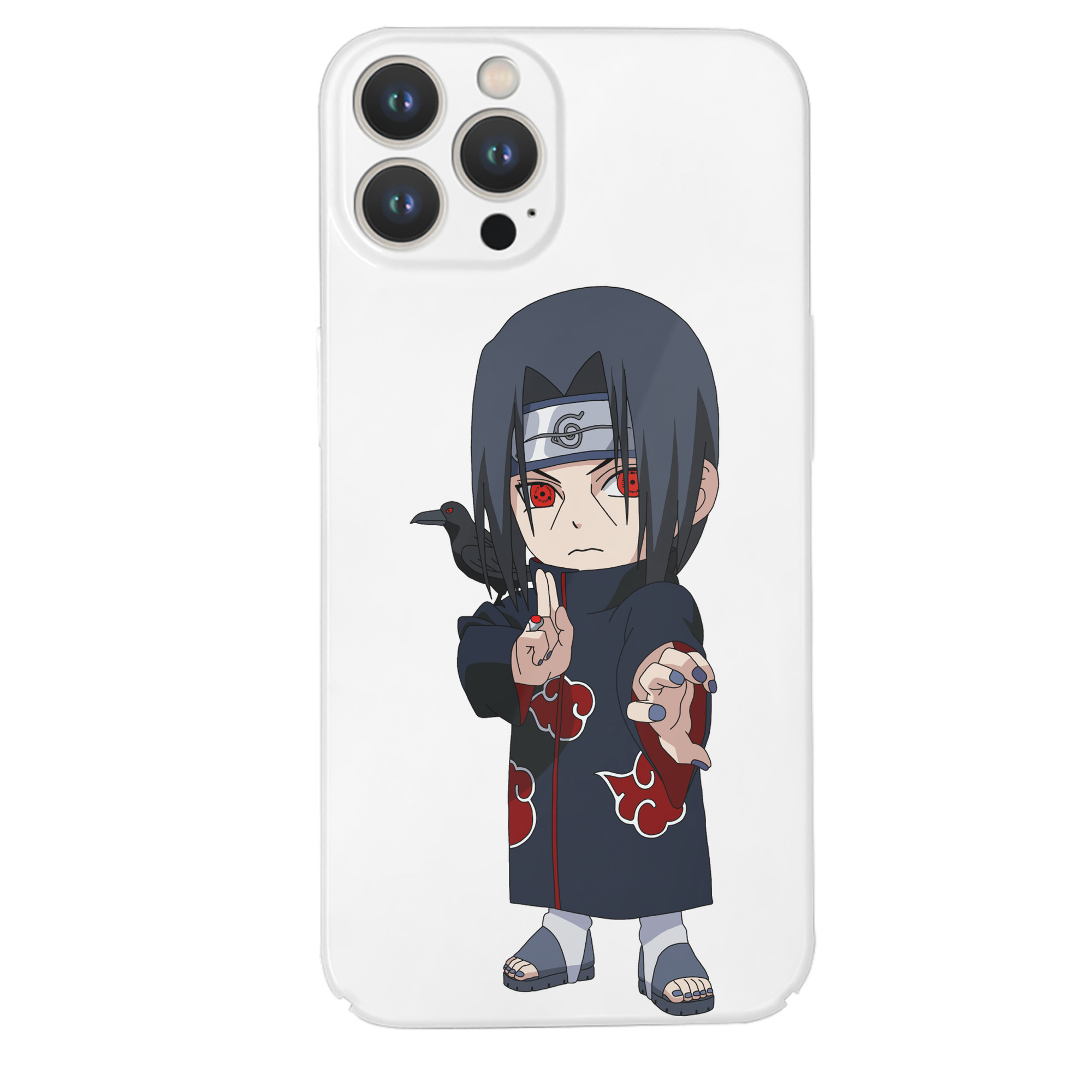 （画像用） NARUTO -ナルト- うちは イタチ Uchiha Itachi 【iPhone 14シリーズ対応】ハードケース